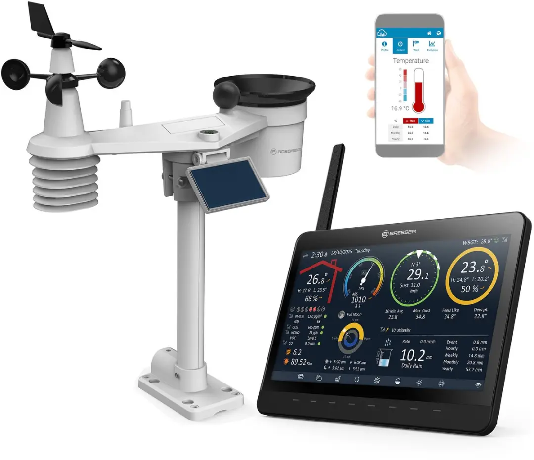 Bresser MeteoChamp Weerstation 9-in-1