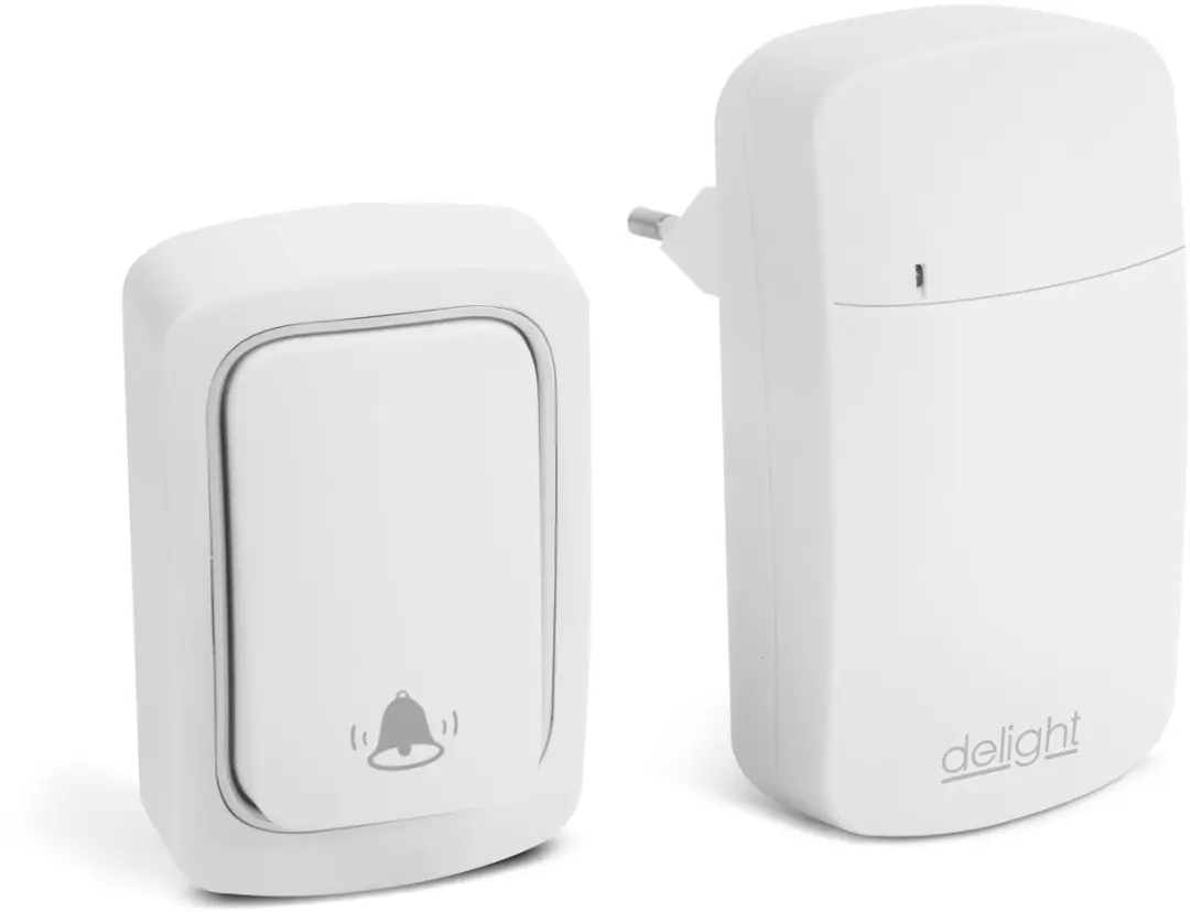 Delight Draadloze Deurbel 55345WH