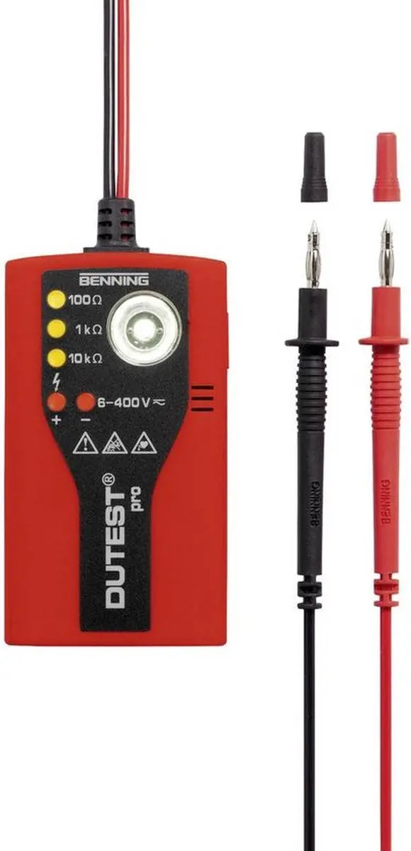 Benning DUTEST pro Doorgangstester CAT III 300V - LED & Akoestisch
