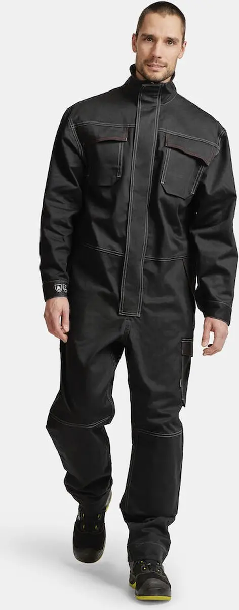 Jobman 4037 Flame Retardant Overall - Zwart S