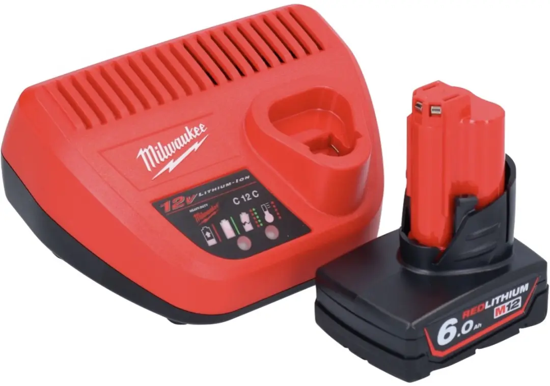 Milwaukee M12 BSWP-601 Accu Staafwaterpomp 12V 6,0Ah - afbeelding 5 van 6
