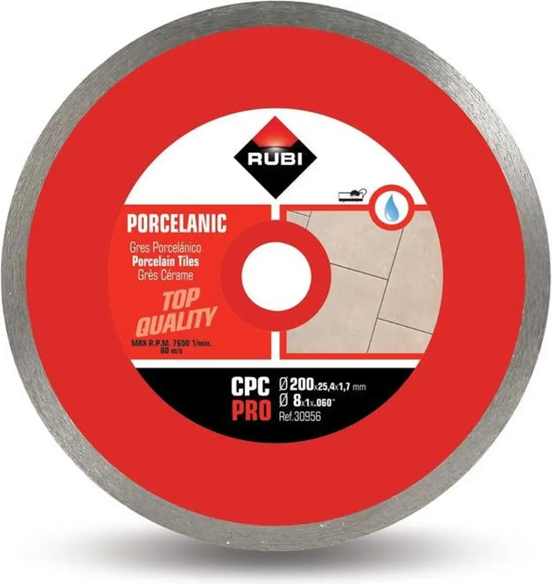 Rubi CPC 200 PRO Diamantzaagblad 200mm