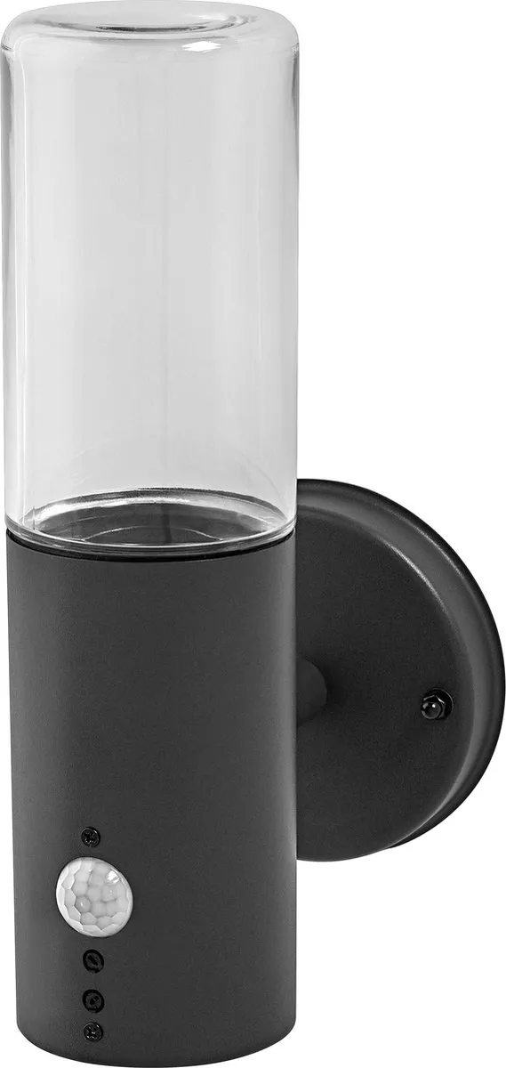 LEDVANCE Endura Classic Figo Cyl W SEN Wandlamp - Grijs - IP44