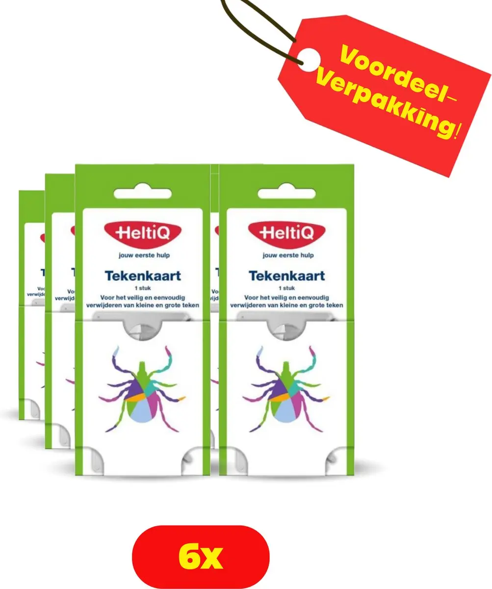 HeltiQ Tekenkaart Voordeelverpakking