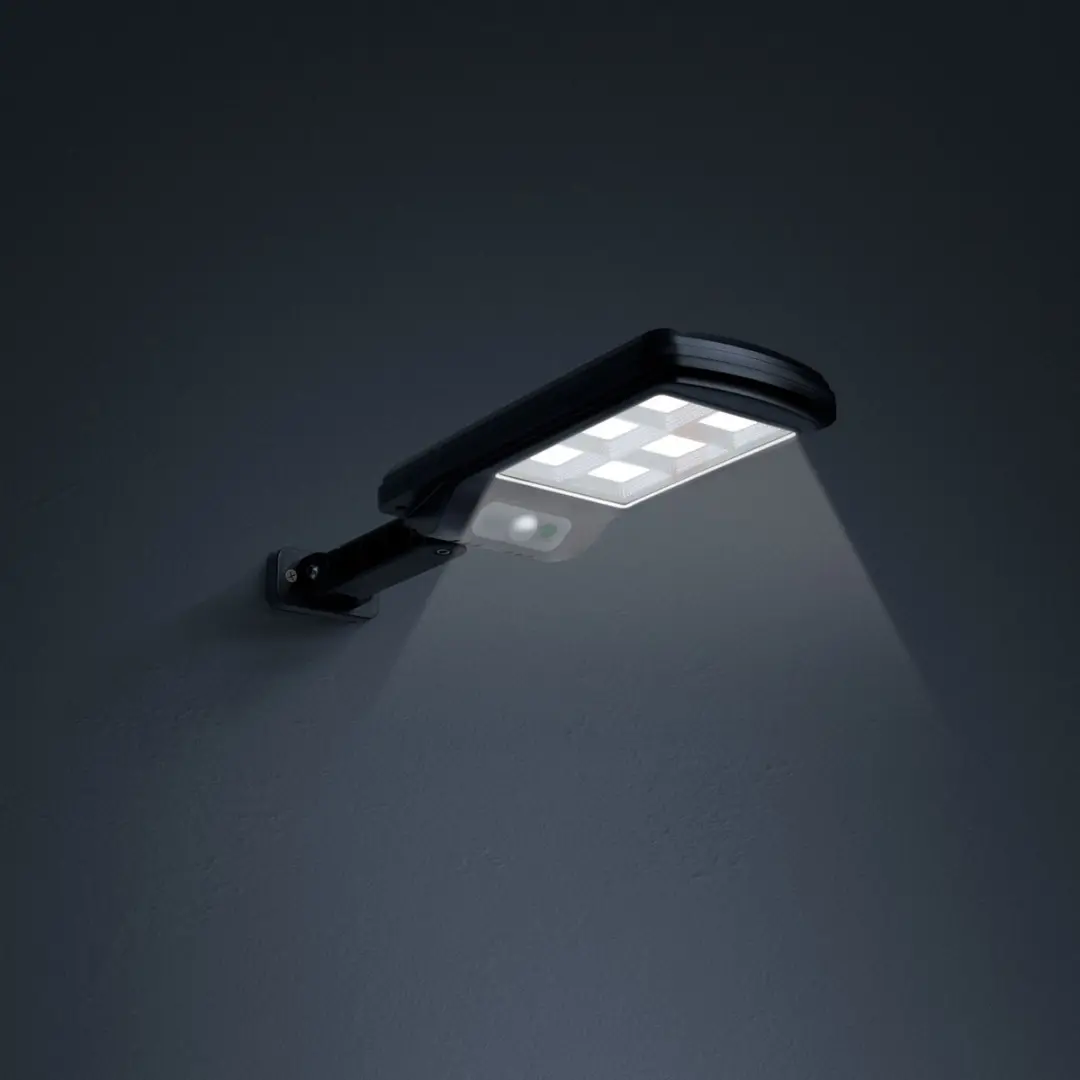 Delight Solar Wandlamp Bewegingssensor 6 COB LED 300 Lumen