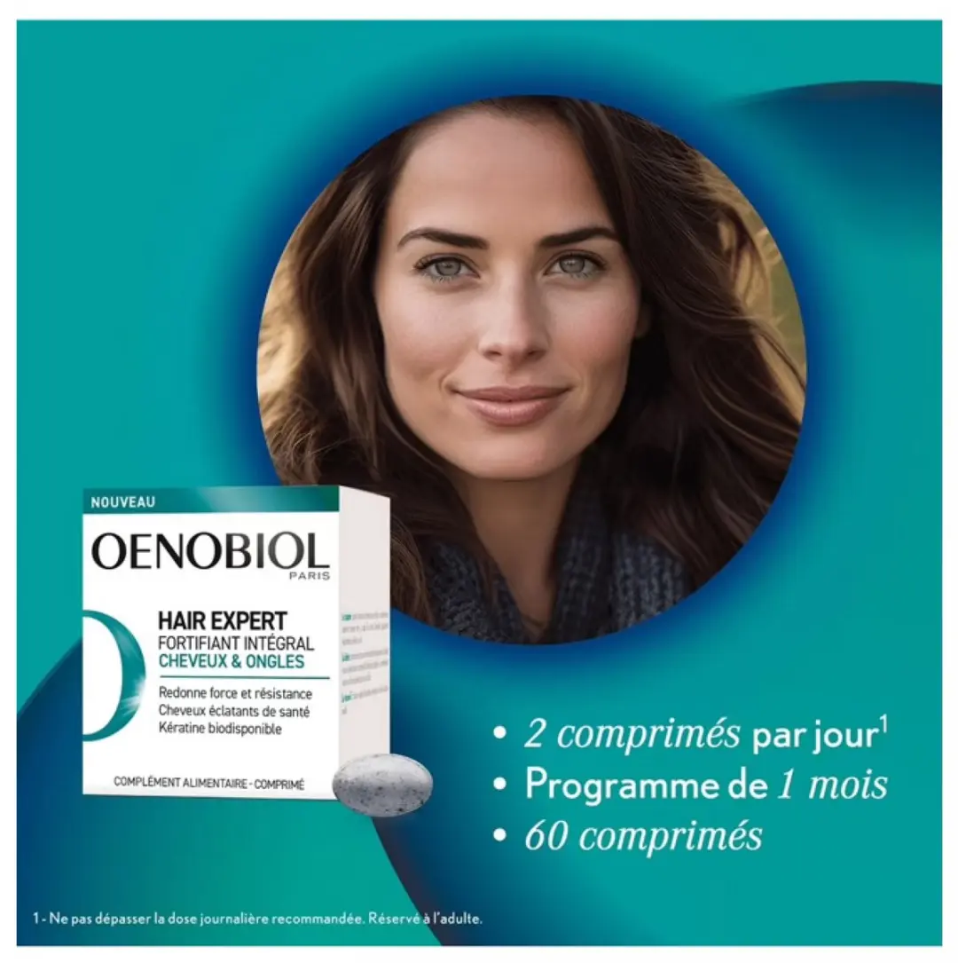 Oenobiol Hair Expert Verstevigend Haar & Nagels 60 Tabletten