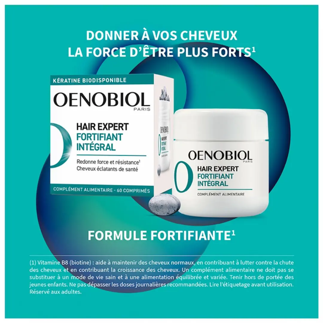Oenobiol Hair Expert Verstevigend Haar & Nagels 60 Tabletten