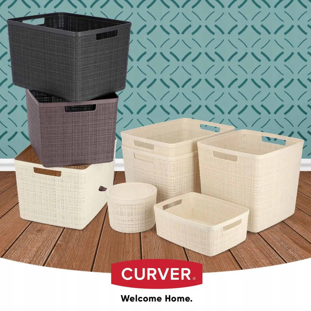 Curver Jute Mandje L - 20L - Gebroken wit