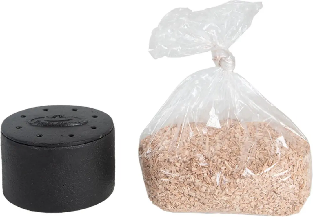 Esschert Design BBQ Rookbox Smoker - Gietijzer 9x15x8cm - Zwart