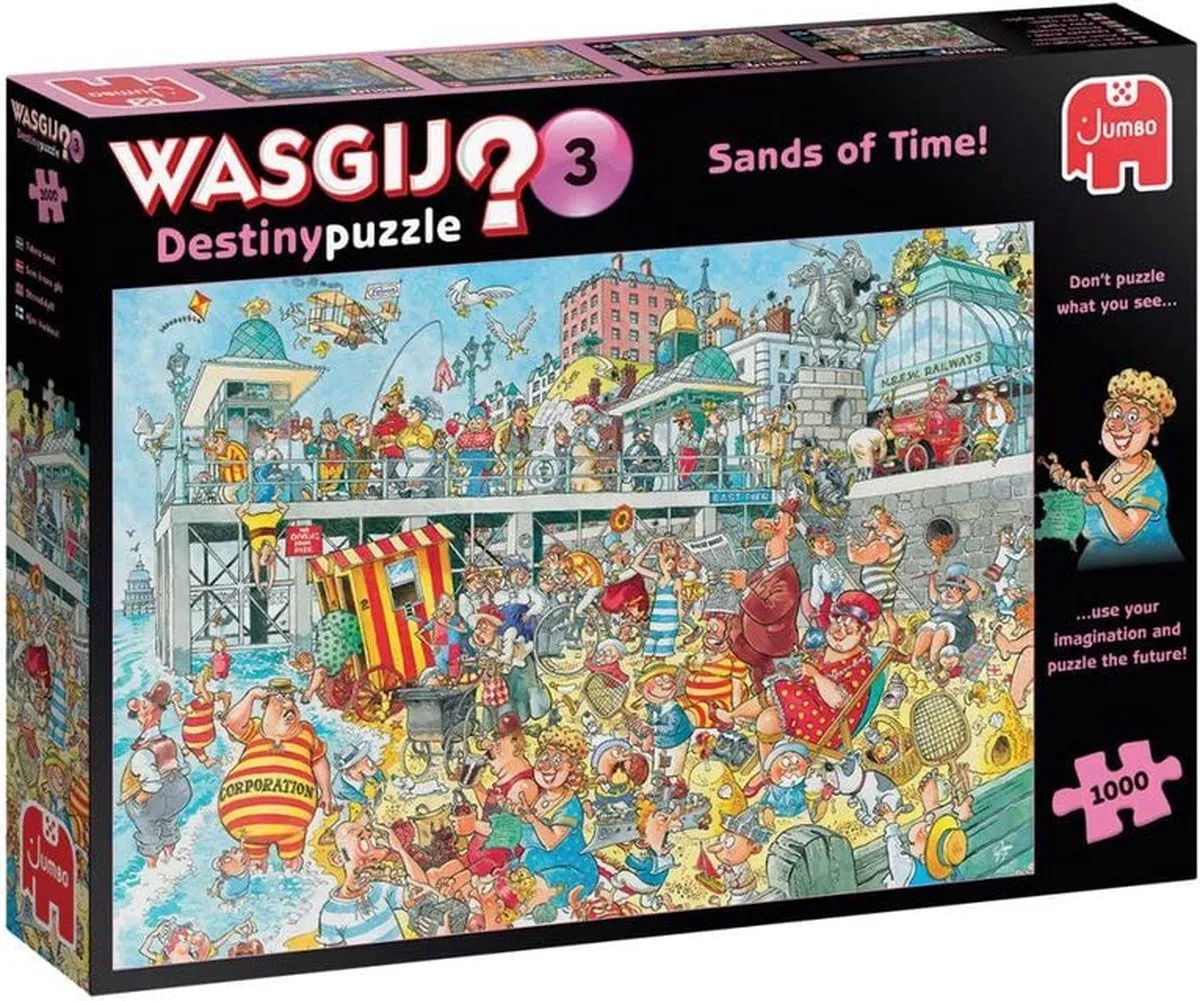 Wasgij Destiny 3 Sands of Time Legpuzzel 1000 Stuks
