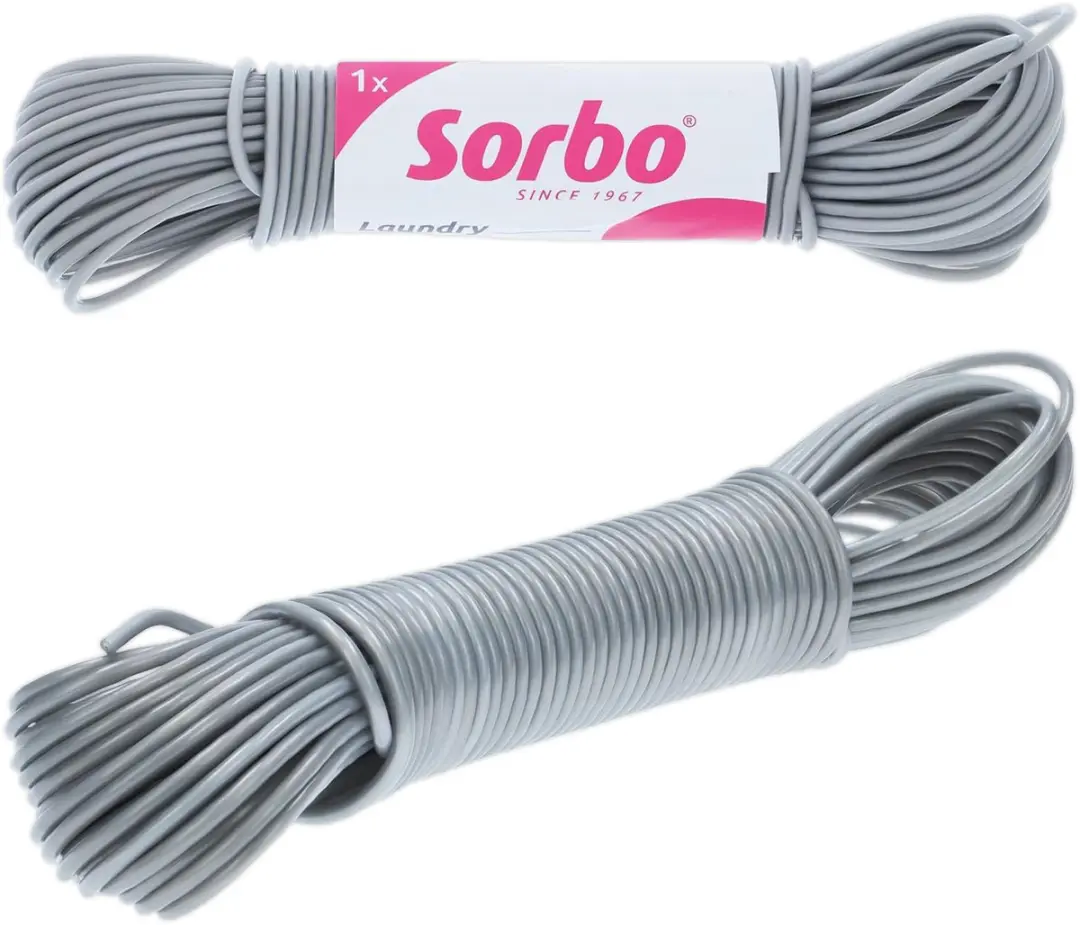 Sorbo Waslijndraad Staalkern 20m