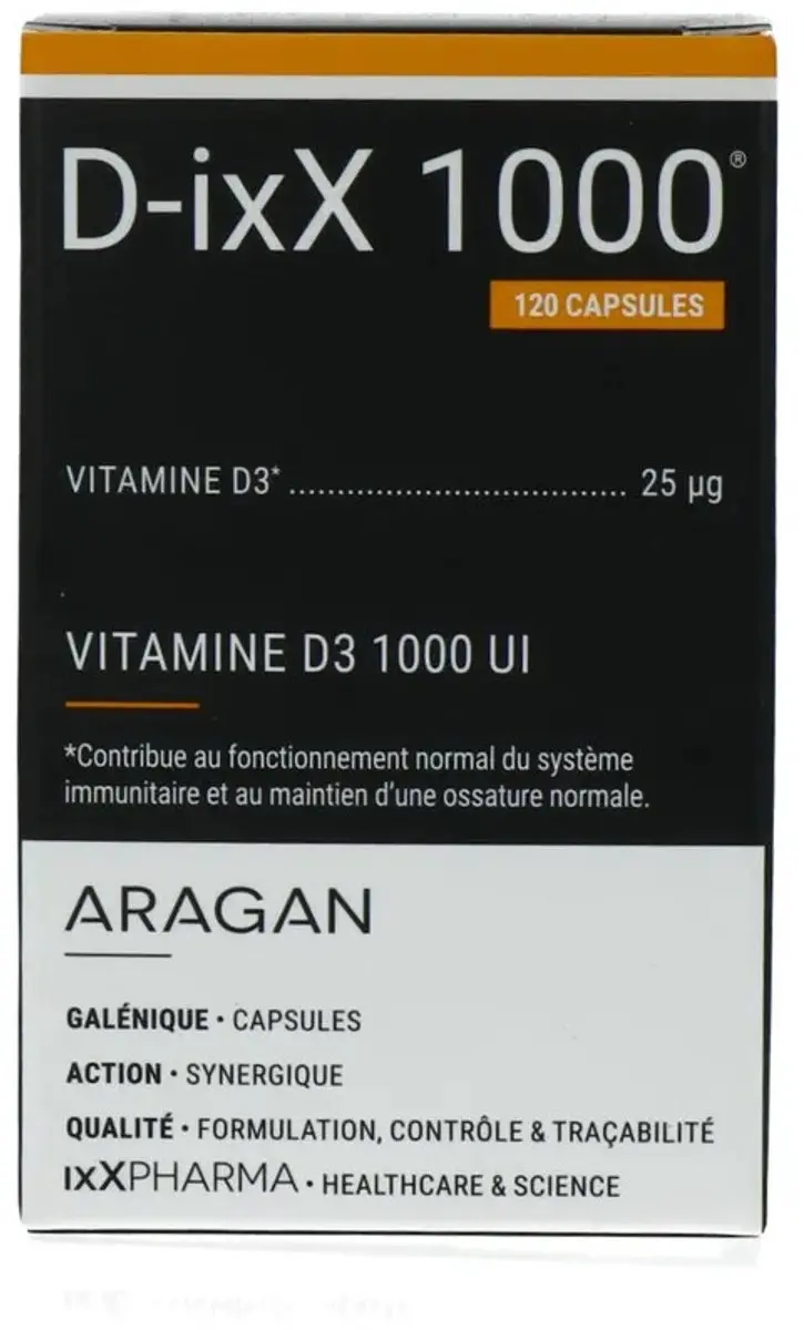 ixX Pharma D-ixX 1000 - 120 Softgels
