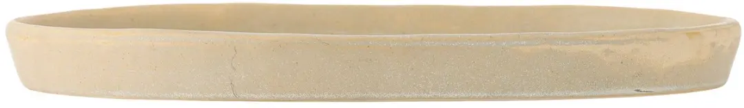 Bloomingville Serveerbord Aardewerk 36cm - Geel