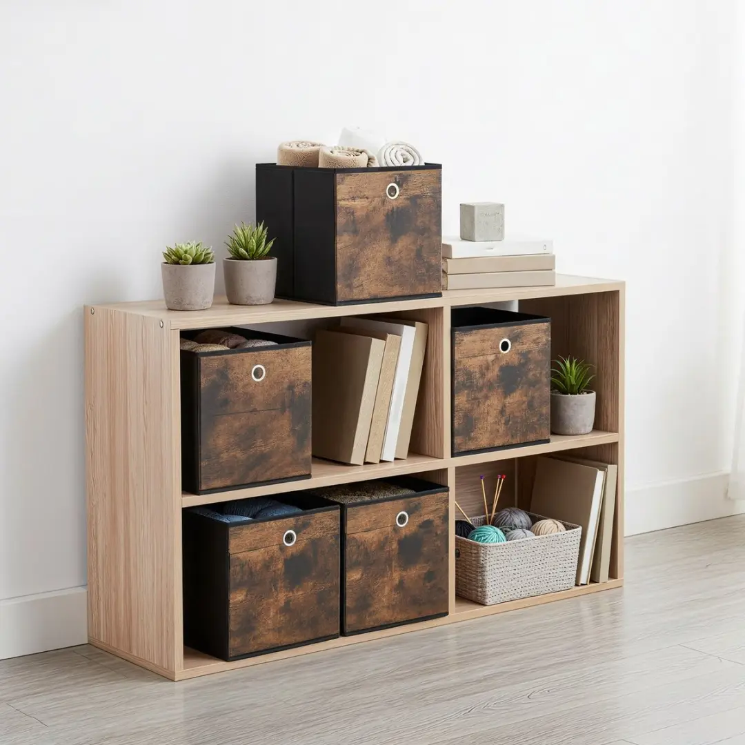 Songmics Opbergbox Set van 6 - 36 Liter - afbeelding 4 van 6