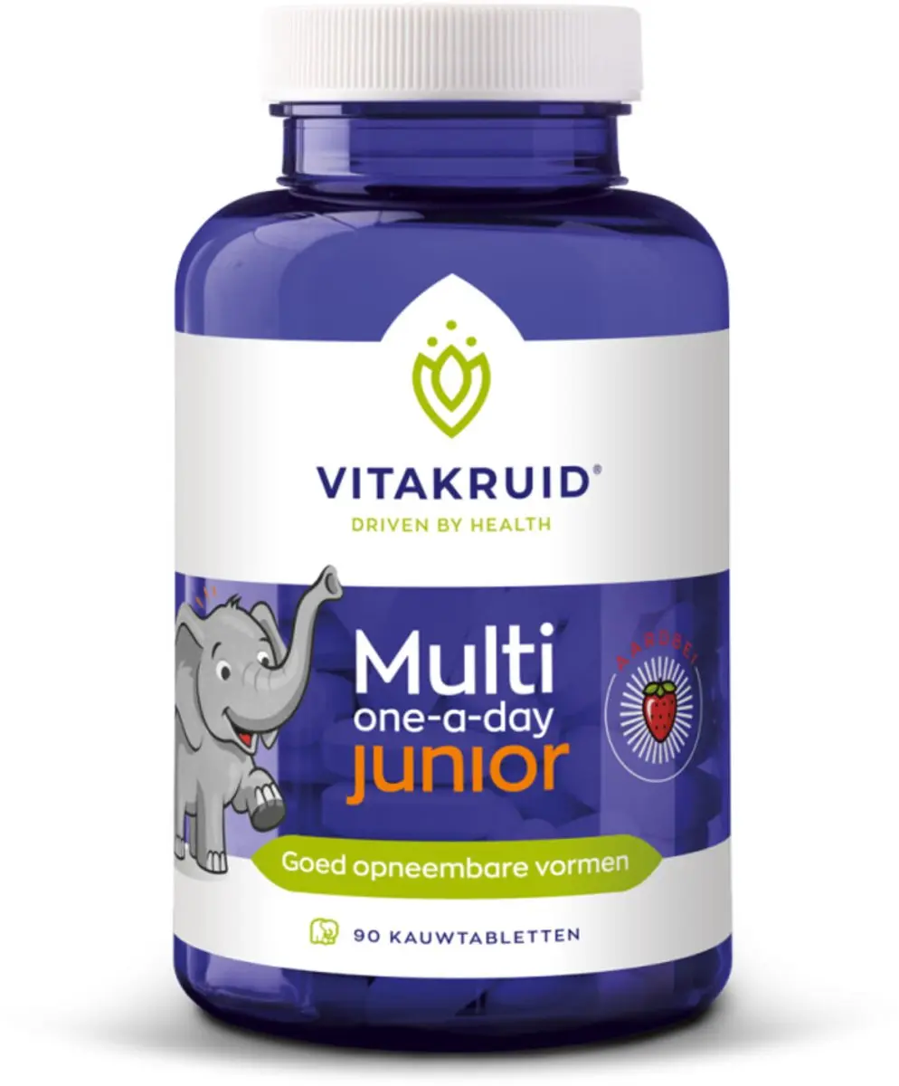 Vitakruid Multi Junior One-a-Day Kauwtabletten