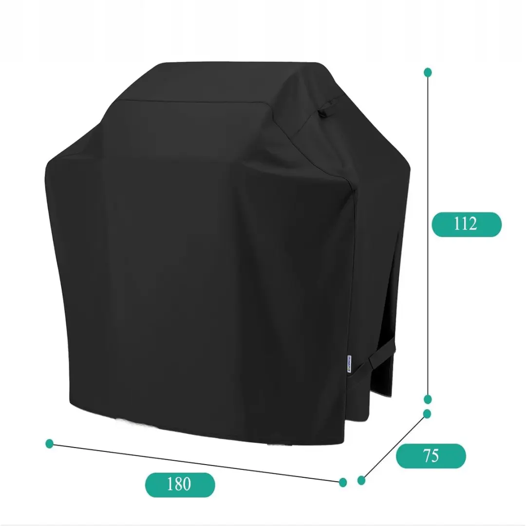 Weber Genesis 400-serie Grillhoes - 180x112x75cm - Zwart
