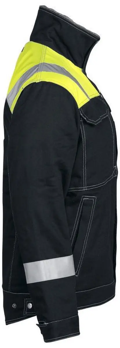 Jobman 1179 Werkbroek - L - Zwart/Geel