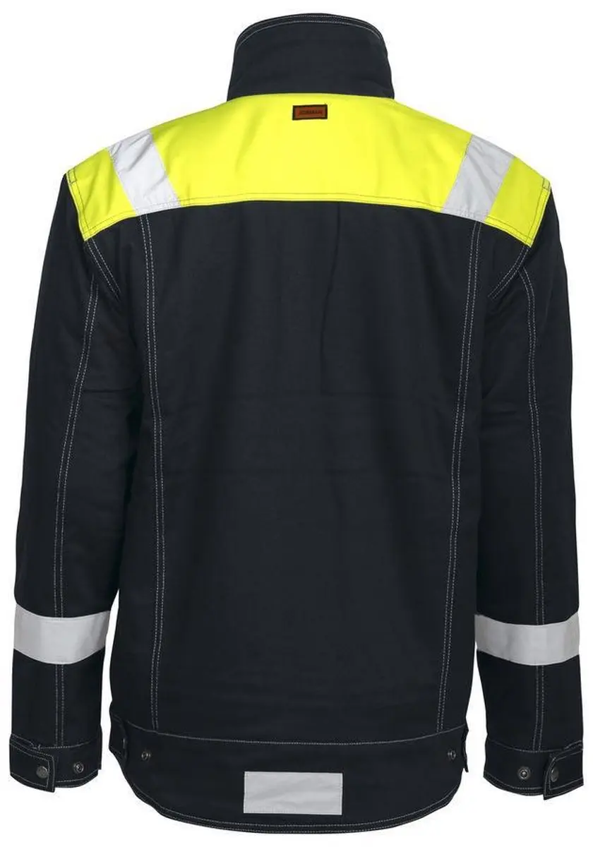 Jobman 1179 Werkbroek - L - Zwart/Geel