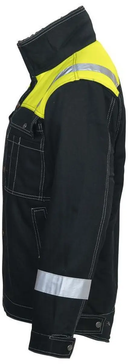 Jobman 1179 Werkbroek - L - Zwart/Geel