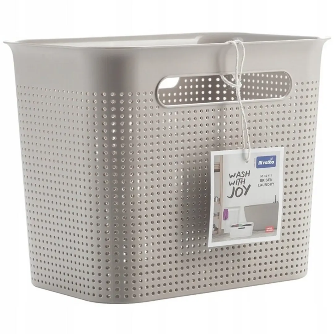 Rotho Brisen Opbergmand 7L - Cappuccino - afbeelding 6 van 6