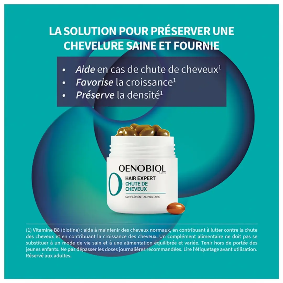 Oenobiol Hair Expert Haaruitval 3 Maanden - 77ml