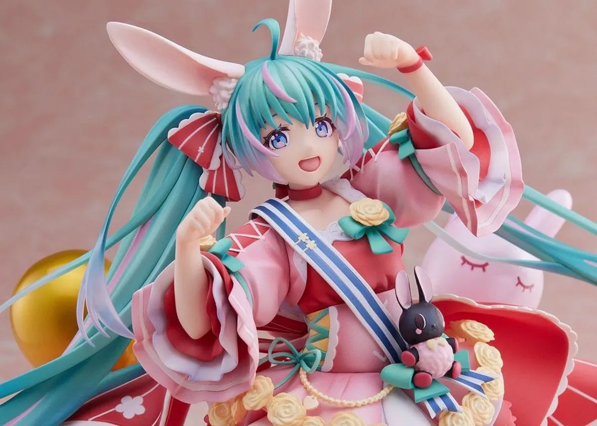 Square Enix Miku Hatsune 1/7 Beeld - Pretty Rabbit Ver. - 21cm - Multi