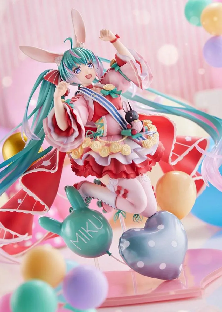 Square Enix Miku Hatsune 1/7 Beeld - Pretty Rabbit Ver. - 21cm - Multi