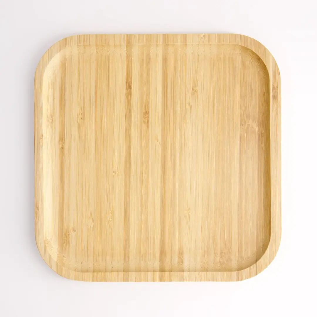 Tokyo Design Studio Bamboe Dienblad 25x25cm - Bruin