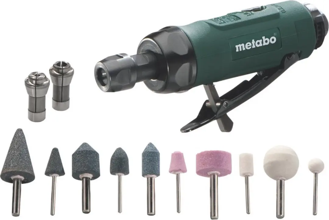Metabo DG 25 Set Pneumatische Rechte Slijpmachine