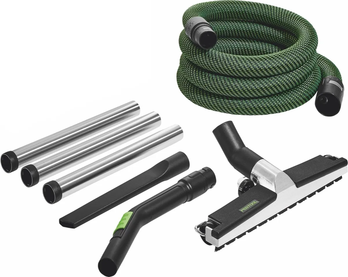 Festool RS-BD D 36-Plus Vloerreinigingsset - Groen/Wit/Zilver/Zwart