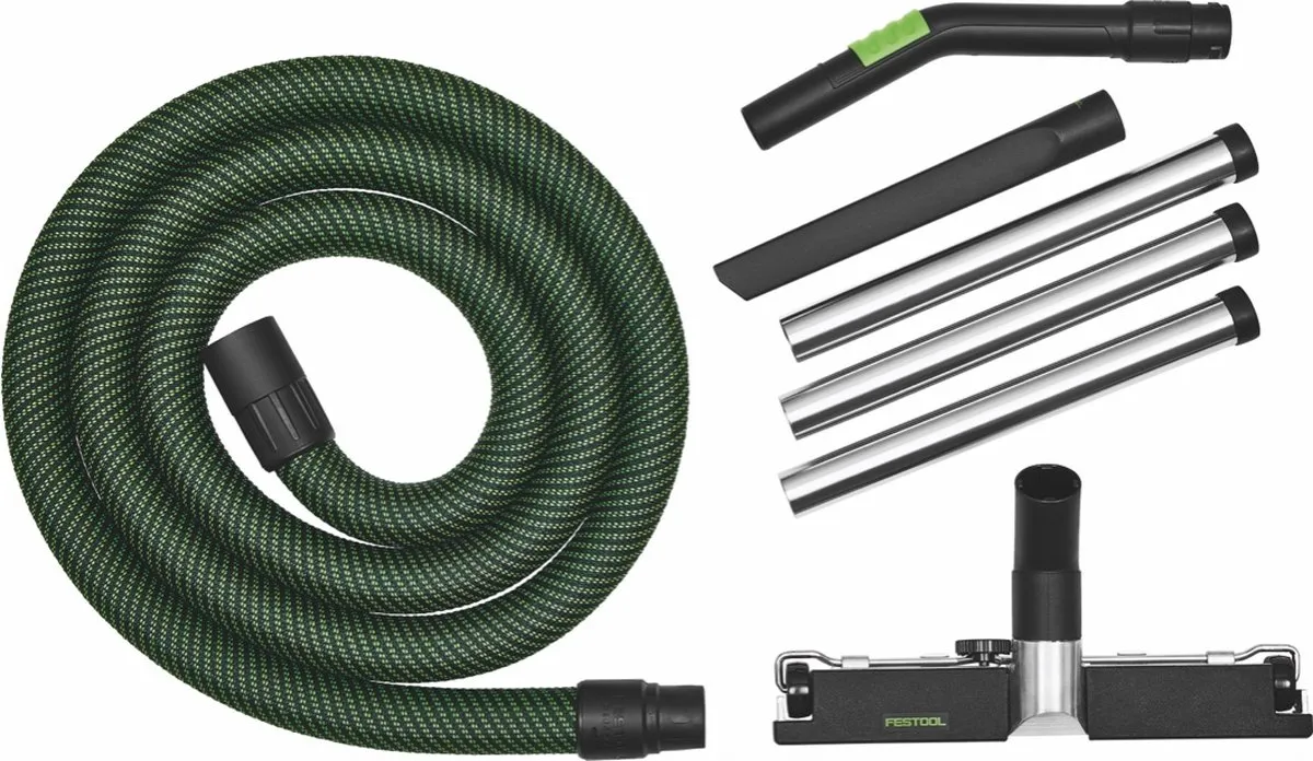 Festool RS-BD D 36-Plus Vloerreinigingsset - Groen/Wit/Zilver/Zwart