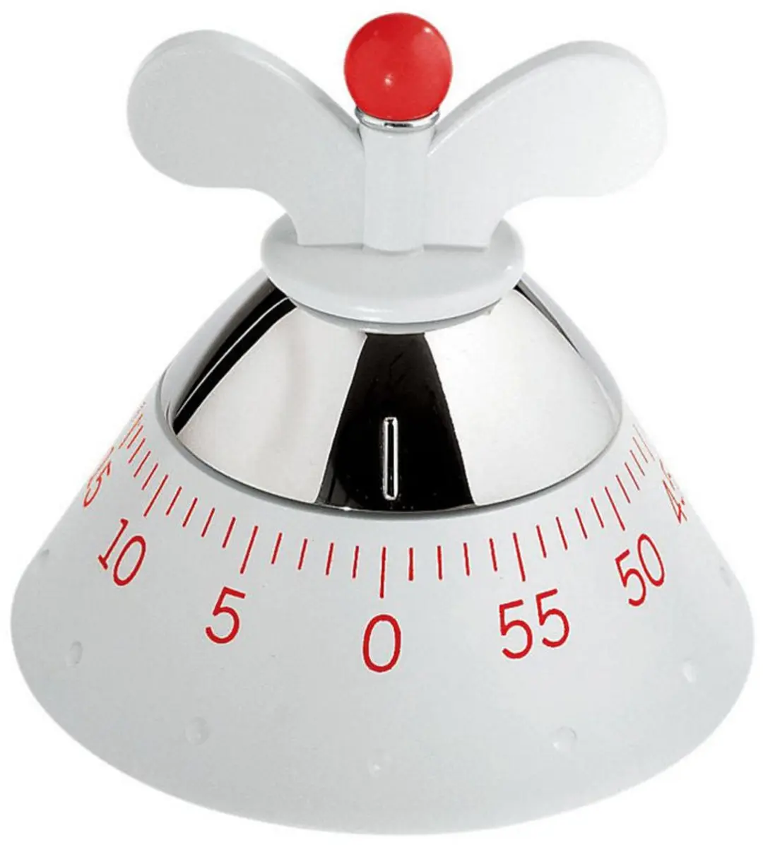 Alessi Kitchen Timer Kookwekker - Wit