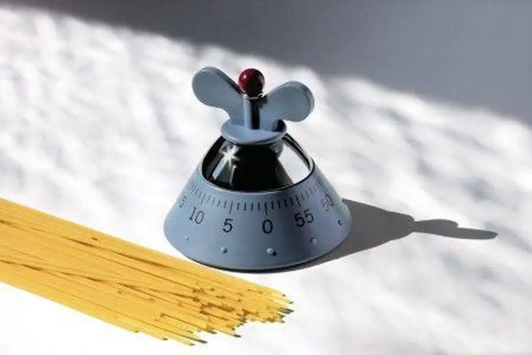Alessi Kitchen Timer Kookwekker - Wit
