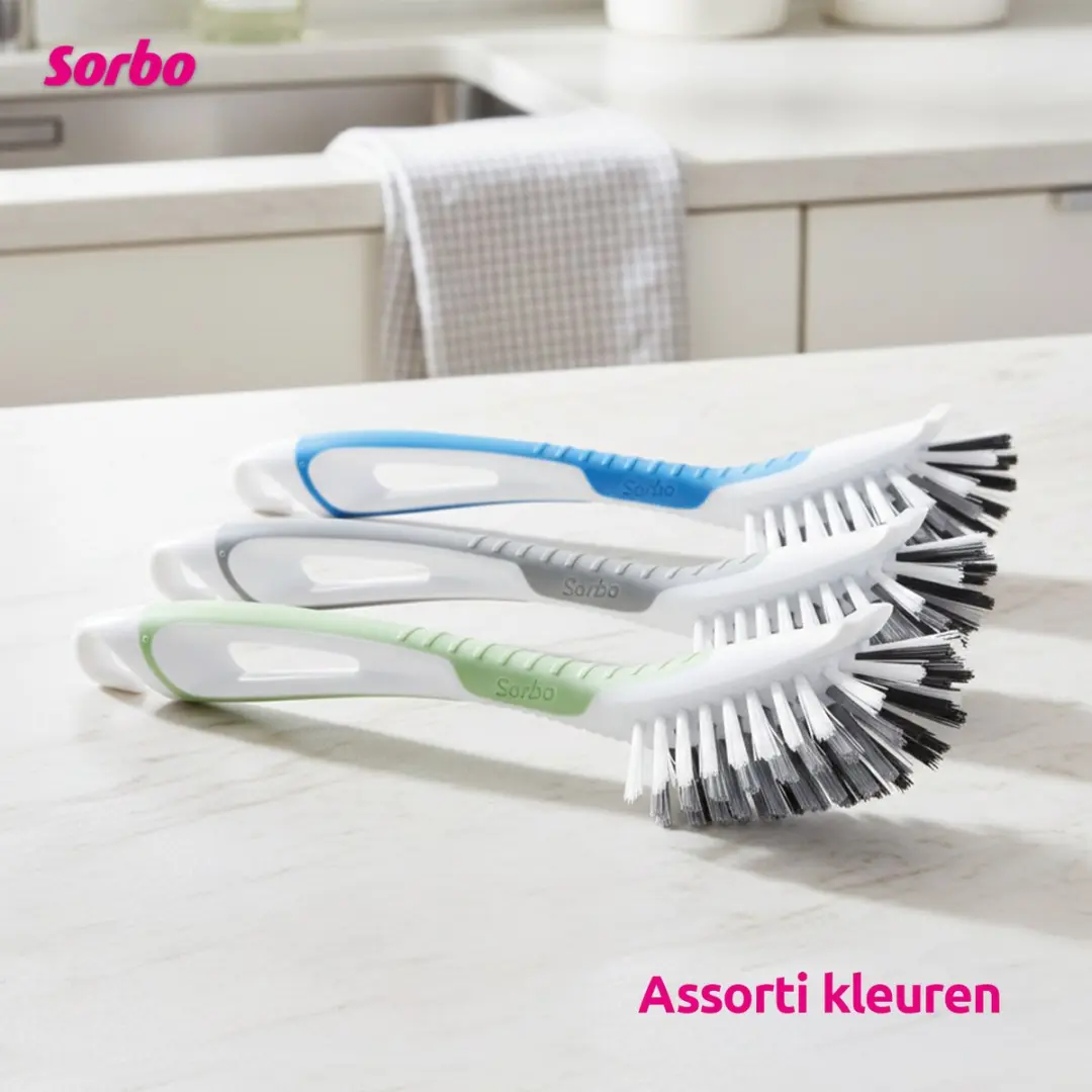 Sorbo Smart Brush 640001000 - Afwasborstel Blauw - afbeelding 6 van 6