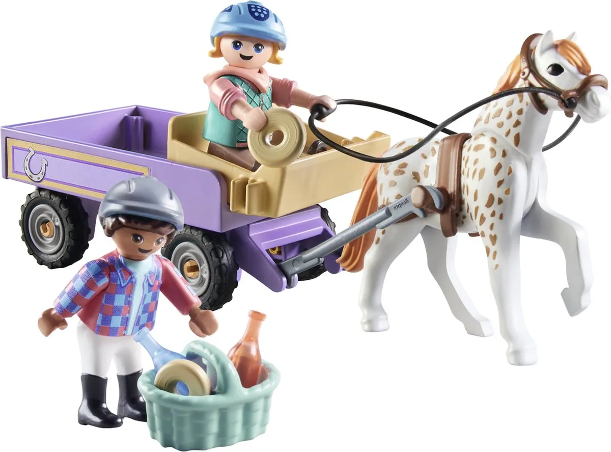 Playmobil Horses of Waterfall Ponykoets 71496 - Multicolor