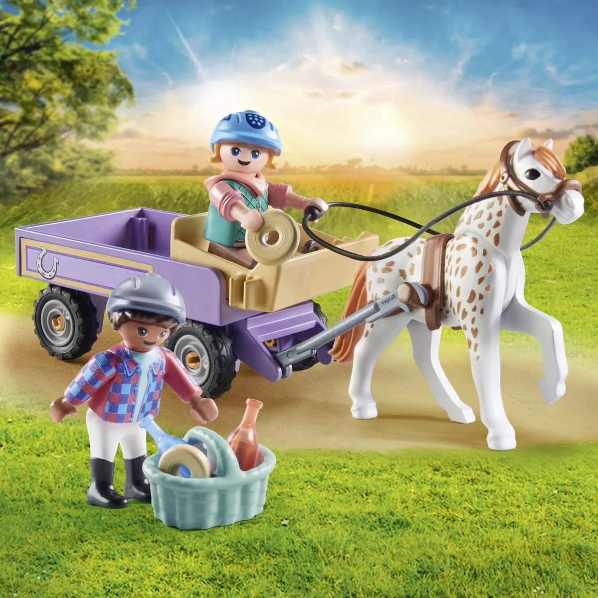 Playmobil Horses of Waterfall Ponykoets 71496 - Multicolor