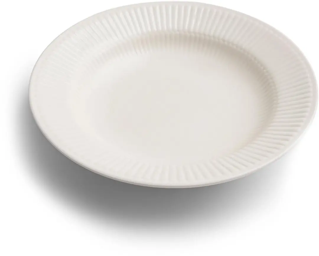 Royal Boch Vienne Diep Bord - 6 Stuks - Ø24,5cm Wit