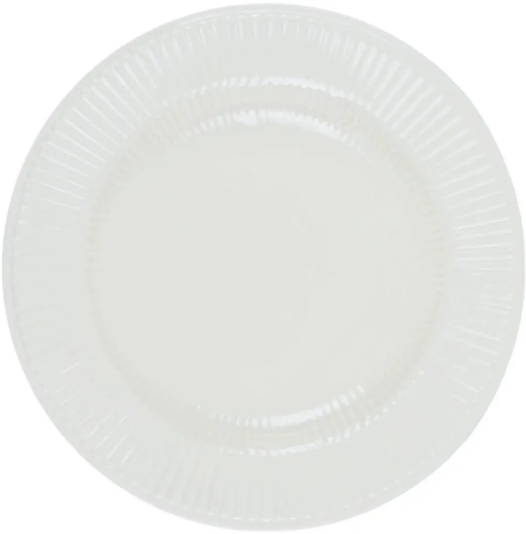 Royal Boch Vienne Diep Bord - 6 Stuks - Ø24,5cm Wit