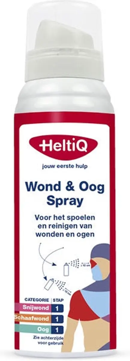 HeltiQ Wond & Oog Spray 100ml