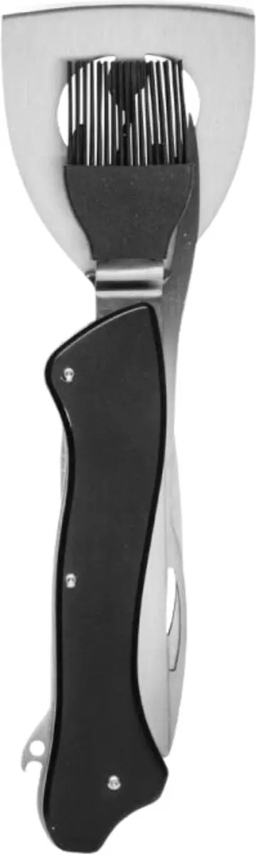 Sagaform BBQ Multitool 5-in-1 29cm - Zilver/Zwart