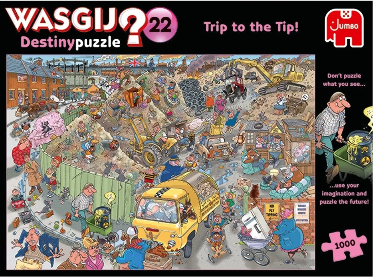 Wasgij Destiny 22 Puzzel 1000 Stuks - Multicolor