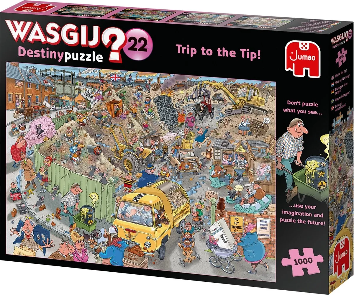 Wasgij Destiny 22 Puzzel 1000 Stuks - Multicolor