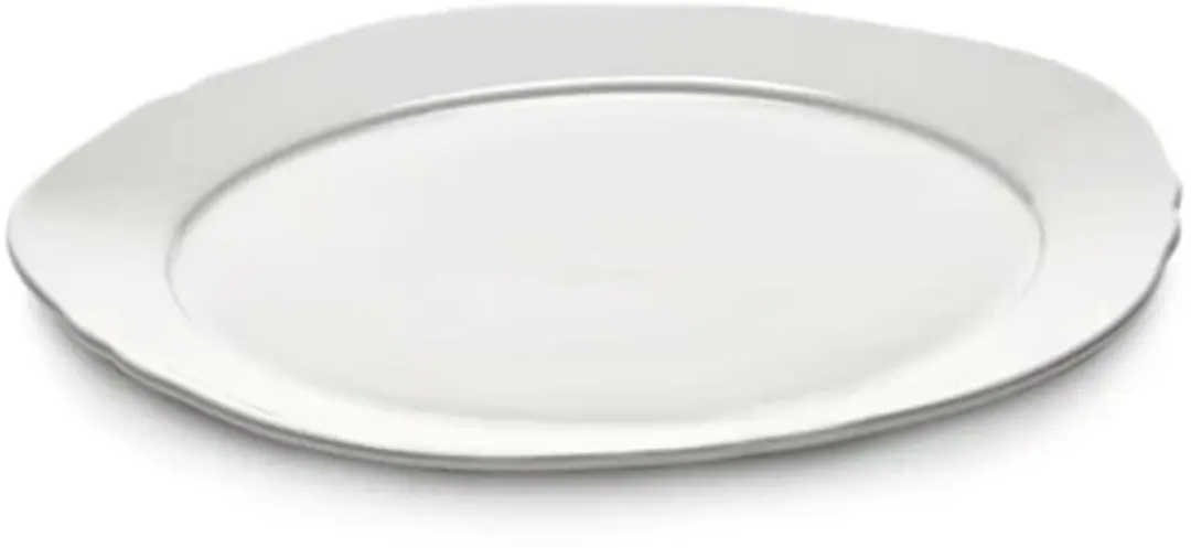 Serax Sergio Herman Silhouette Plat Bord - Ø20.6cm Wit