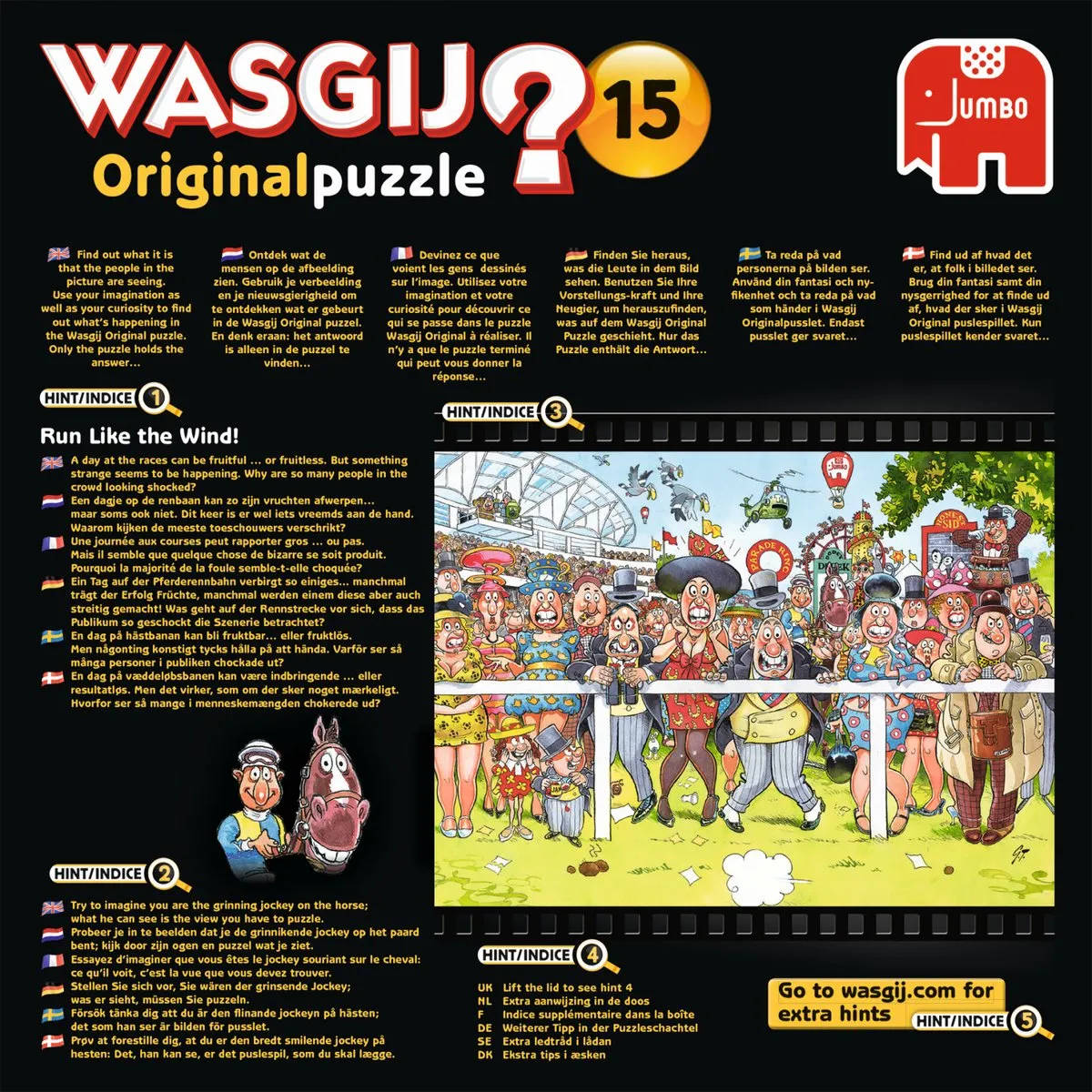Wasgij Original 15 Lopend Buffet Puzzel 500 Stuks - Multicolor