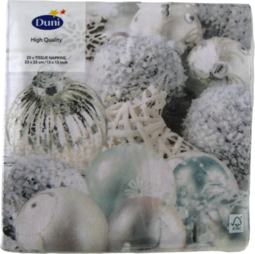 Duni Mint Crystal Servetten 3-laags