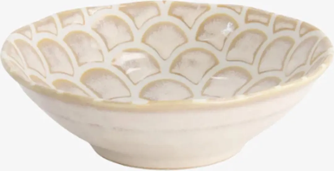 Tokyo Design Studio C20372 Titanium Matte Mermaid Design Rice Bowl 250ml