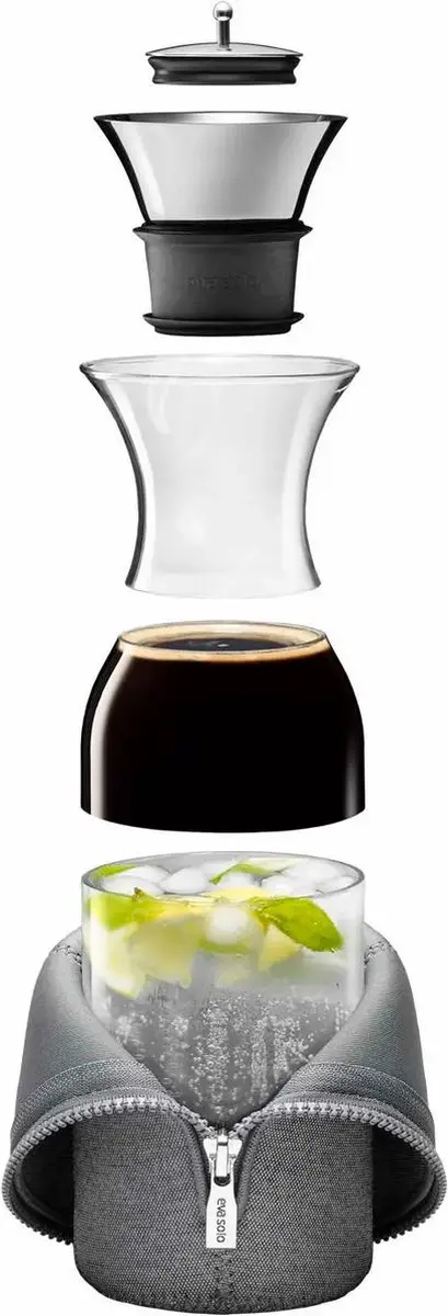 Eva Solo Silhouette Fridge Karaf 1L - Donker Grijs