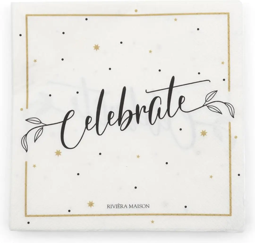 Riviera Maison Paper Napkin Celebrate