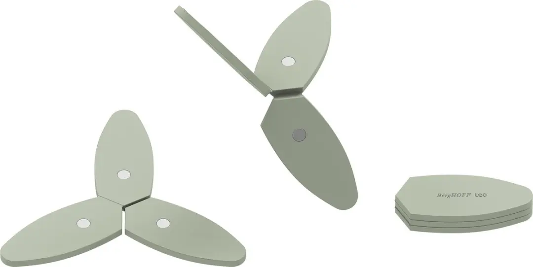 BergHOFF LEO Plooibare Magnetische Onderzetter Balance Sage 24cm - Groen