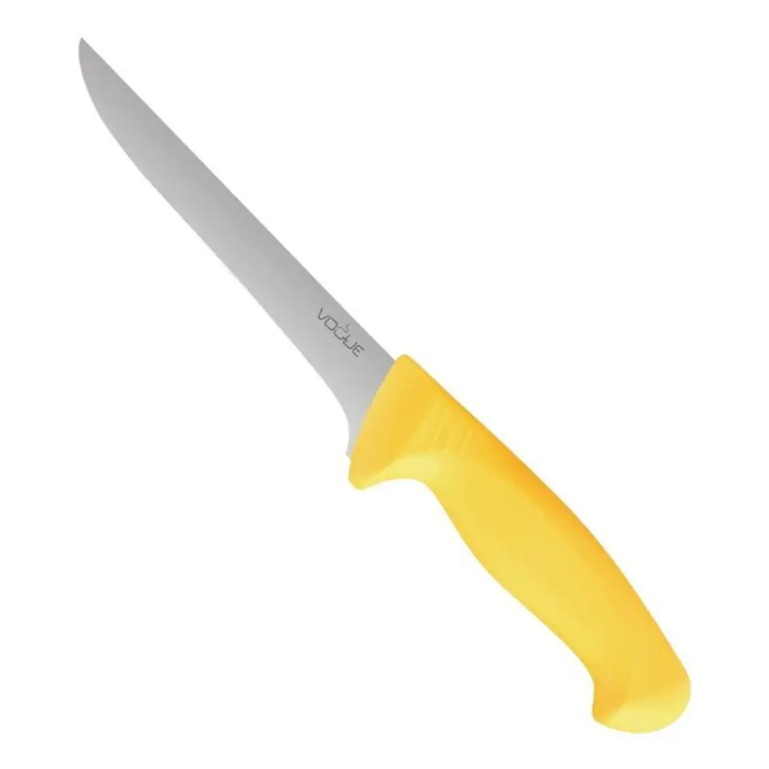 Vogue Soft Grip Pro Uitbeenmes 15cm - Zwart
